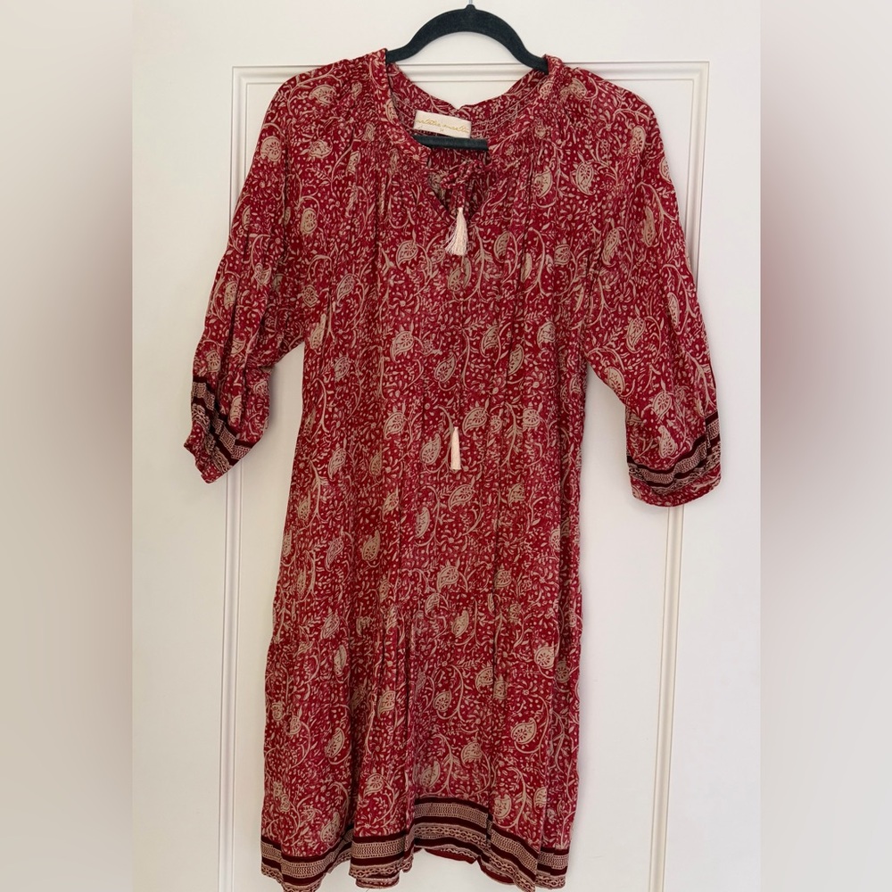 Natalie Martin Stevie Dress.                 Water Lily Terracotta